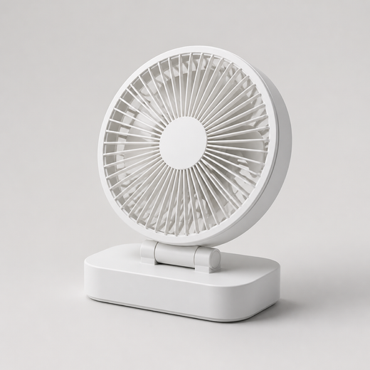 Brise Desk 5 – Ventilateur de bureau pliable rechargeable, 5 vitesses – vue produit