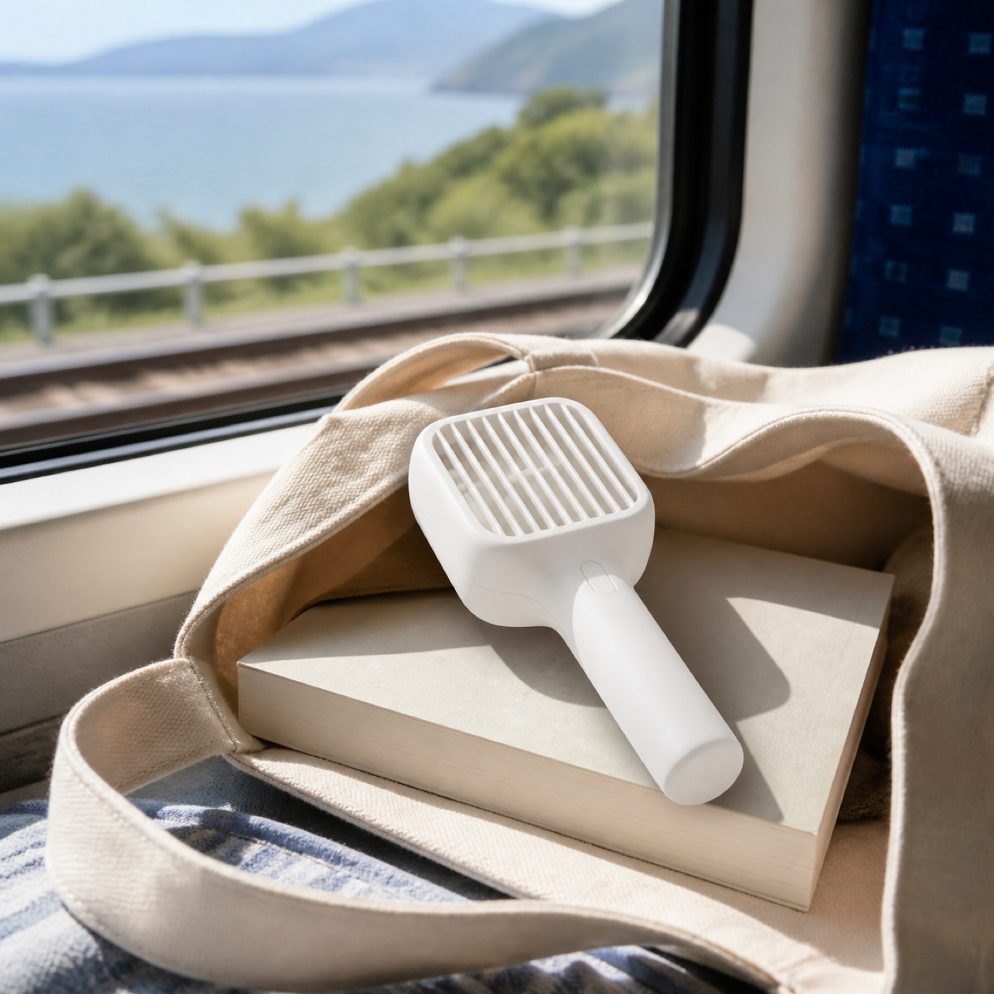Brise Pocket Pro – Ventilateur de poche rechargeable USB – ambiance