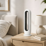 Brise Tower Air – Ventilateur colonne compact sans pales, 2 vitesses – échelle en situation